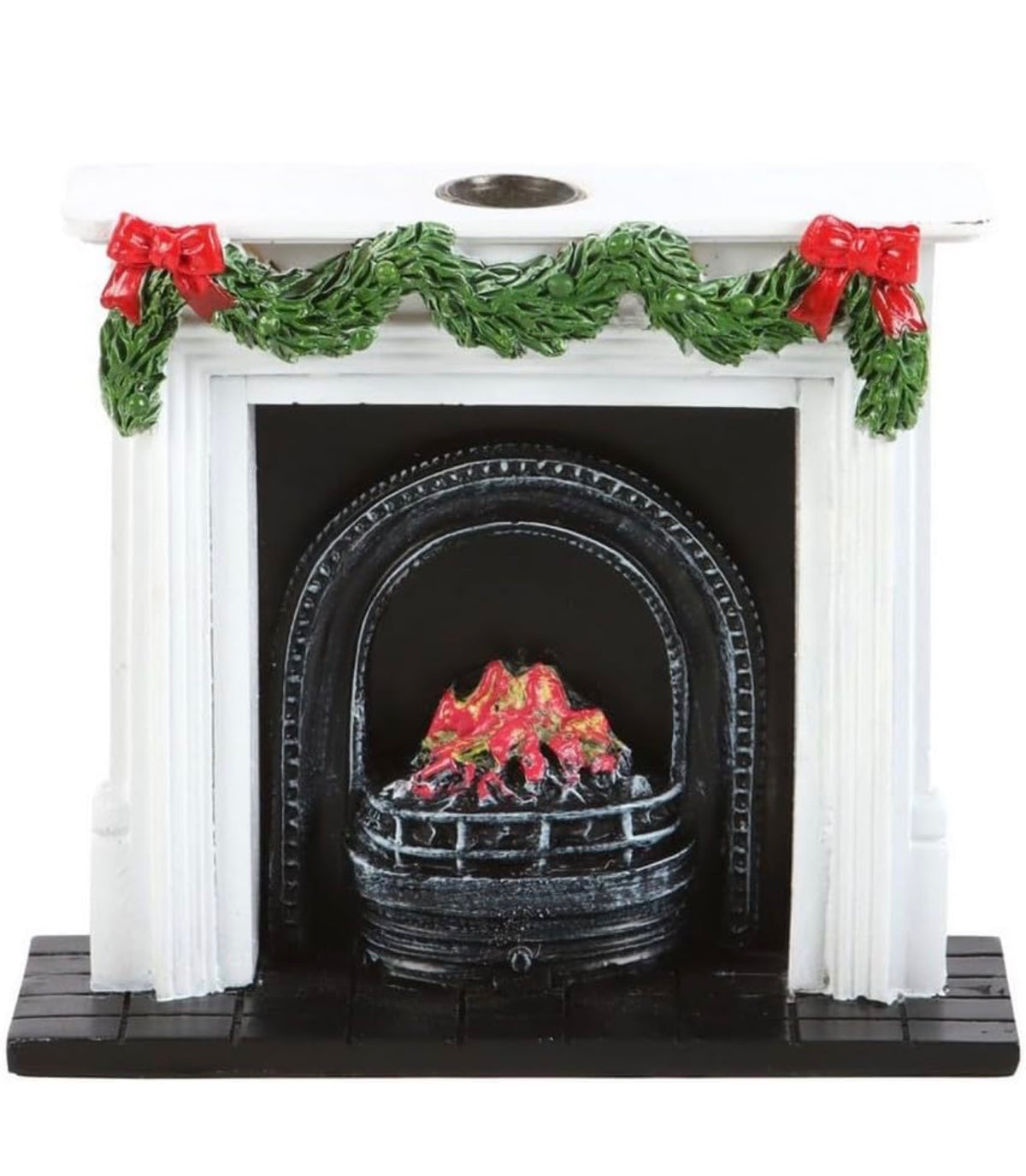 Festive Fireplace Backflow Incense Burner
