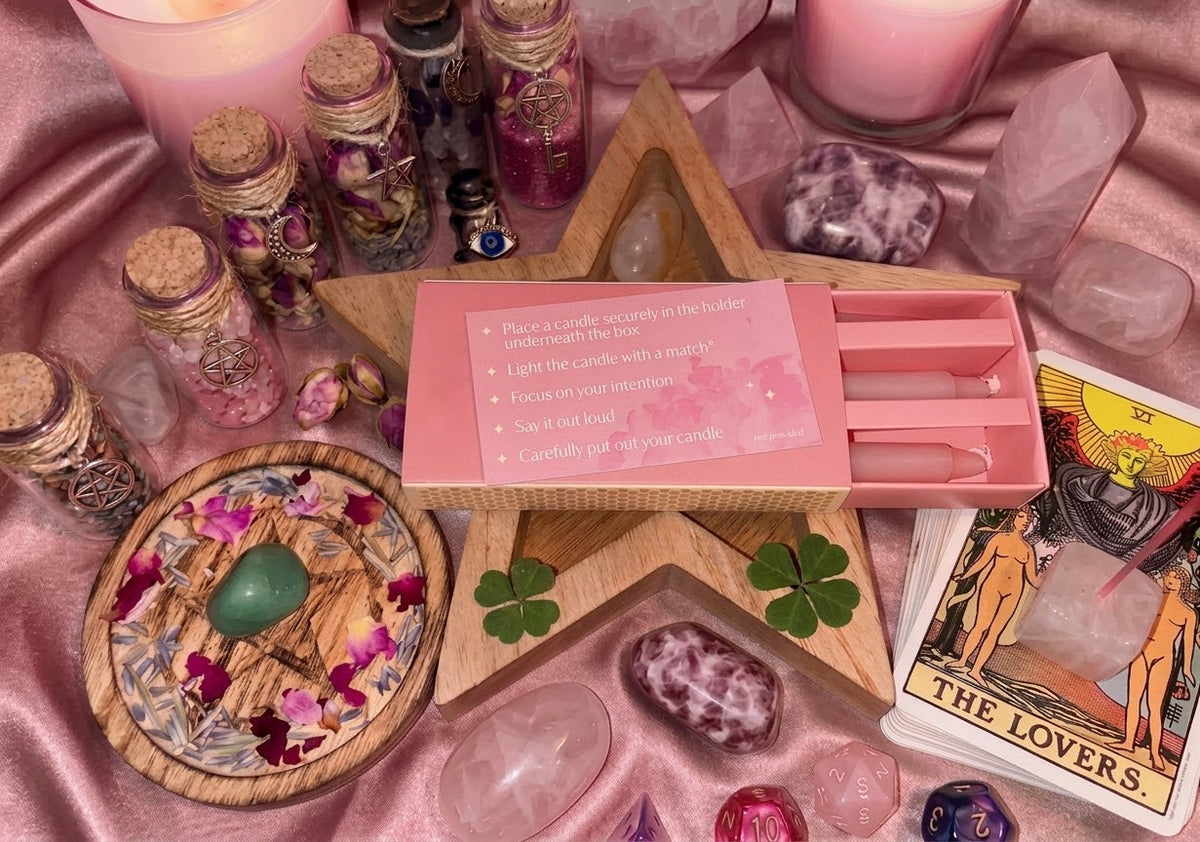 Love Spell in a Box | Mini Candle Ritual Set