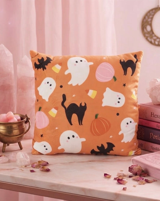 Spooky Season Halloween Throw Pillow