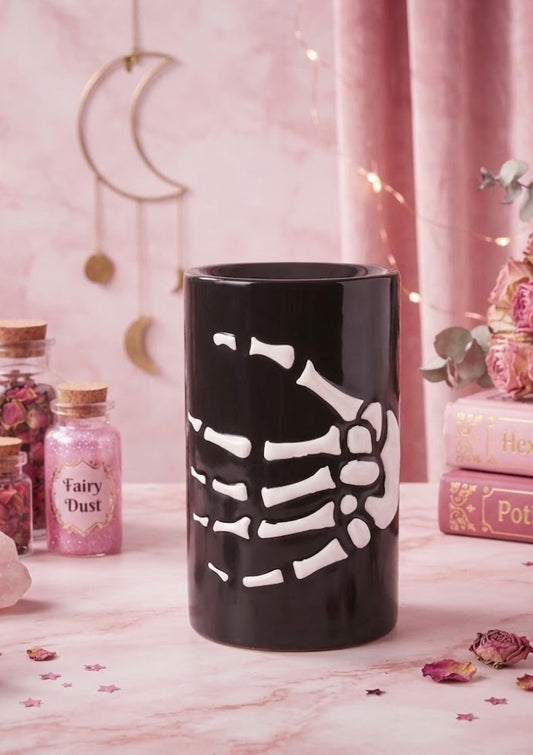 Skeleton Hand Ceramic Wax Melt & Oil Burner