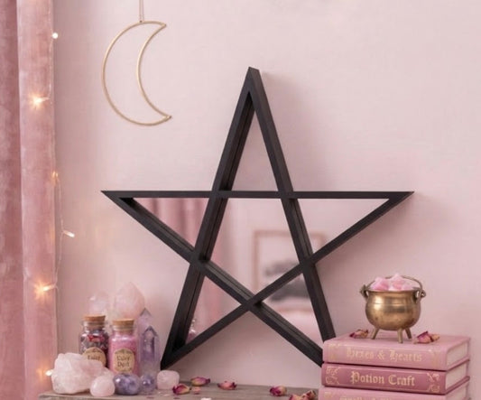 Pentagram Star Wall Mirror