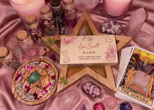 Love Spell in a Box | Mini Candle Ritual Set